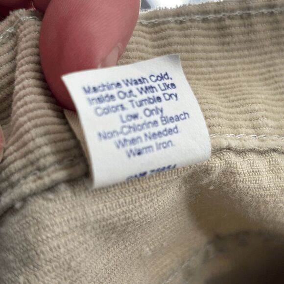 Vintage Abercrombie 5 Pocket Corduroy Wide Leg Grandpa Core Slimming Pants 36x28 - Picture 4 of 6